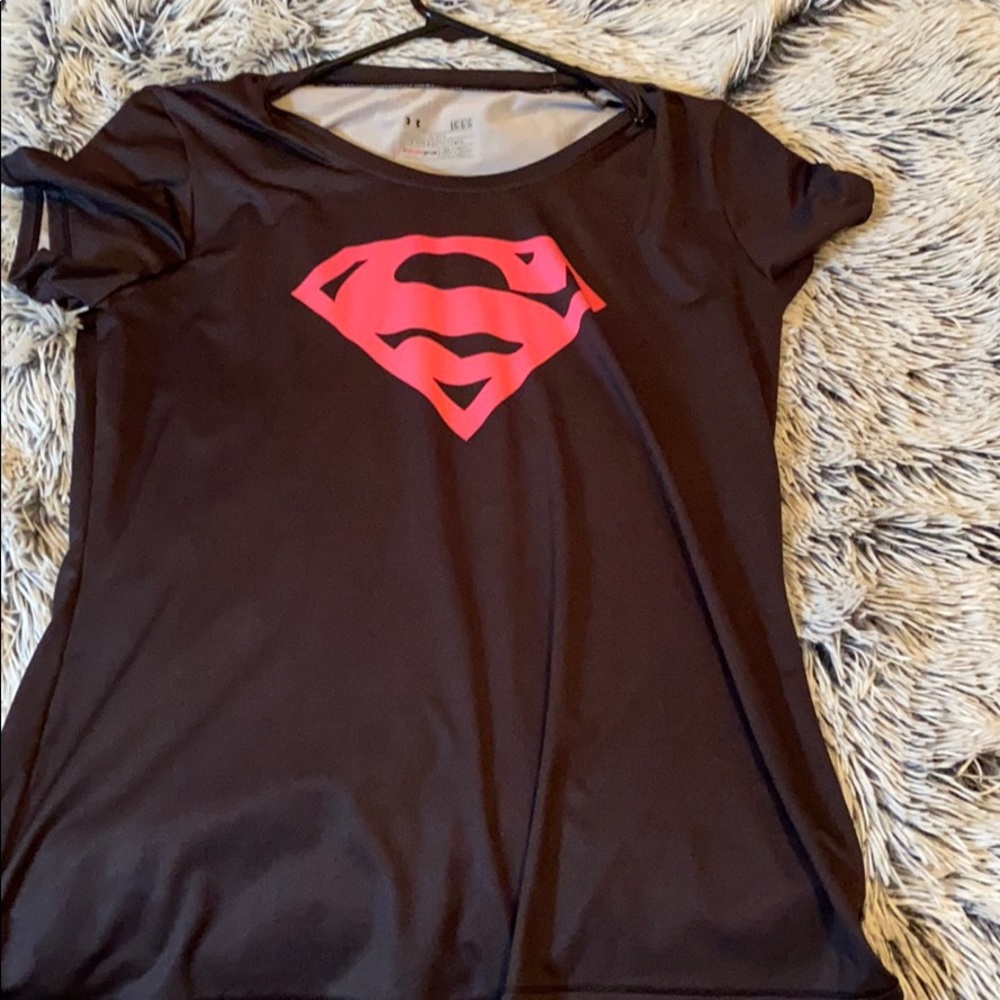 Under armor super hero shirt